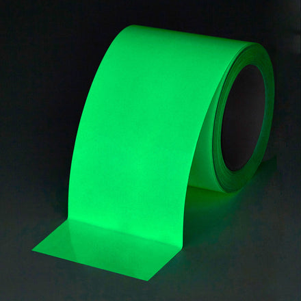 Heskins H8101 - Egress Glow In The Dark Marking Tape - 10m Roll