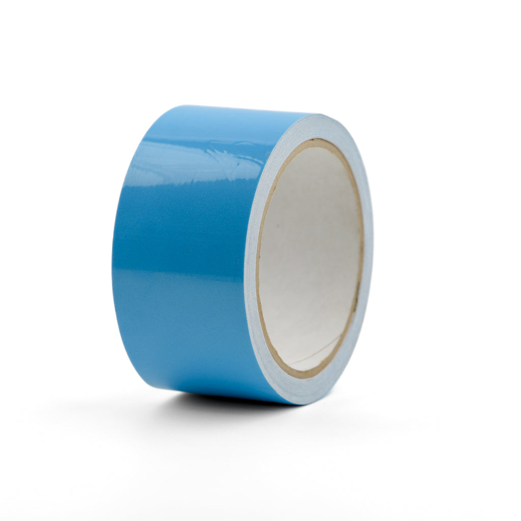 Heskins H8101 - Egress Glow In The Dark Marking Tape - Blue - 10m Roll