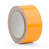 Heskins H8101 - Egress Glow In The Dark Marking Tape - Orange - 10m Roll