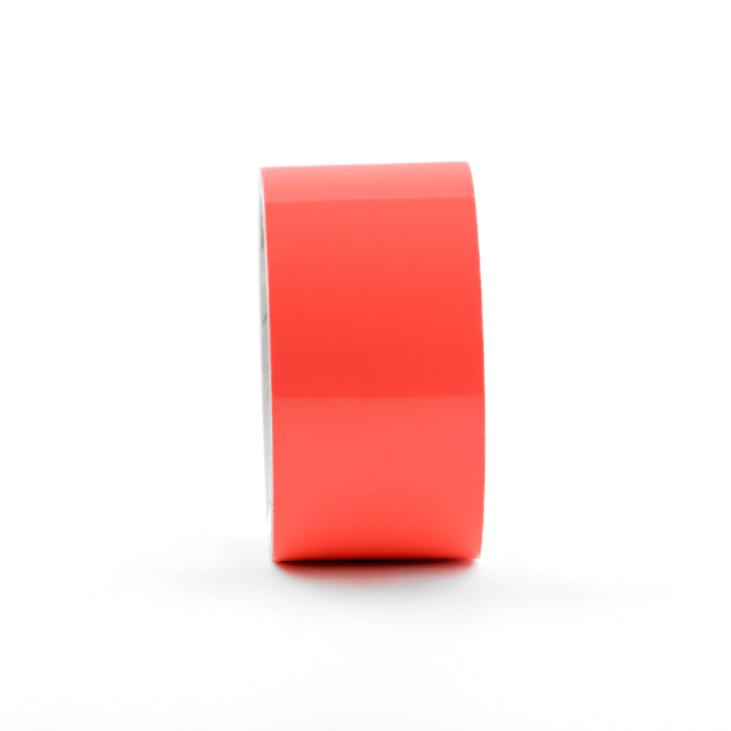 Heskins H8101 - Egress Glow In The Dark Marking Tape - Red - 10m Roll