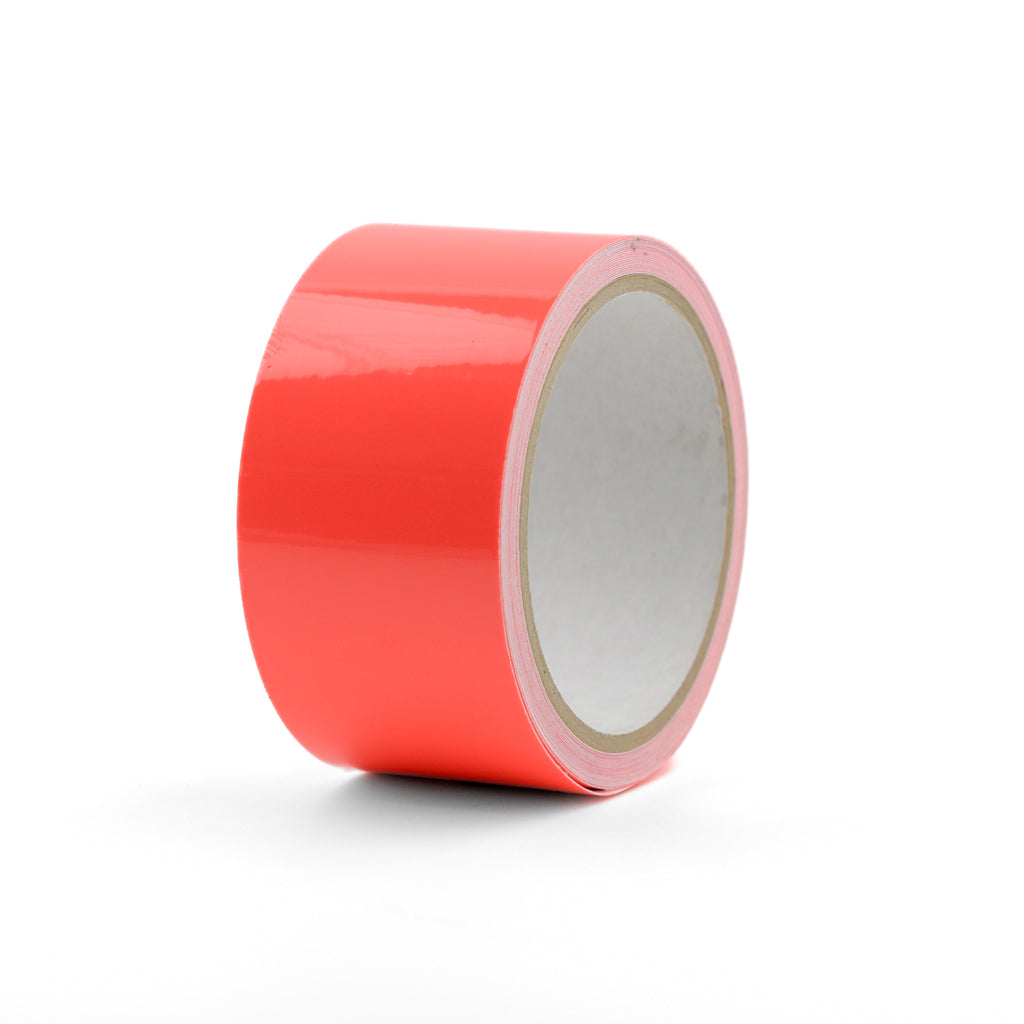 Heskins H8101 - Egress Glow In The Dark Marking Tape - Red - 10m Roll