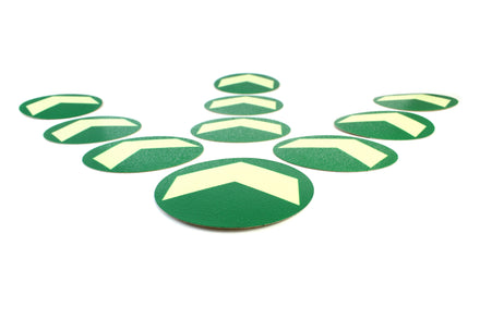 Heskins H8104 - Glow In The Dark Arrows (10-pack)