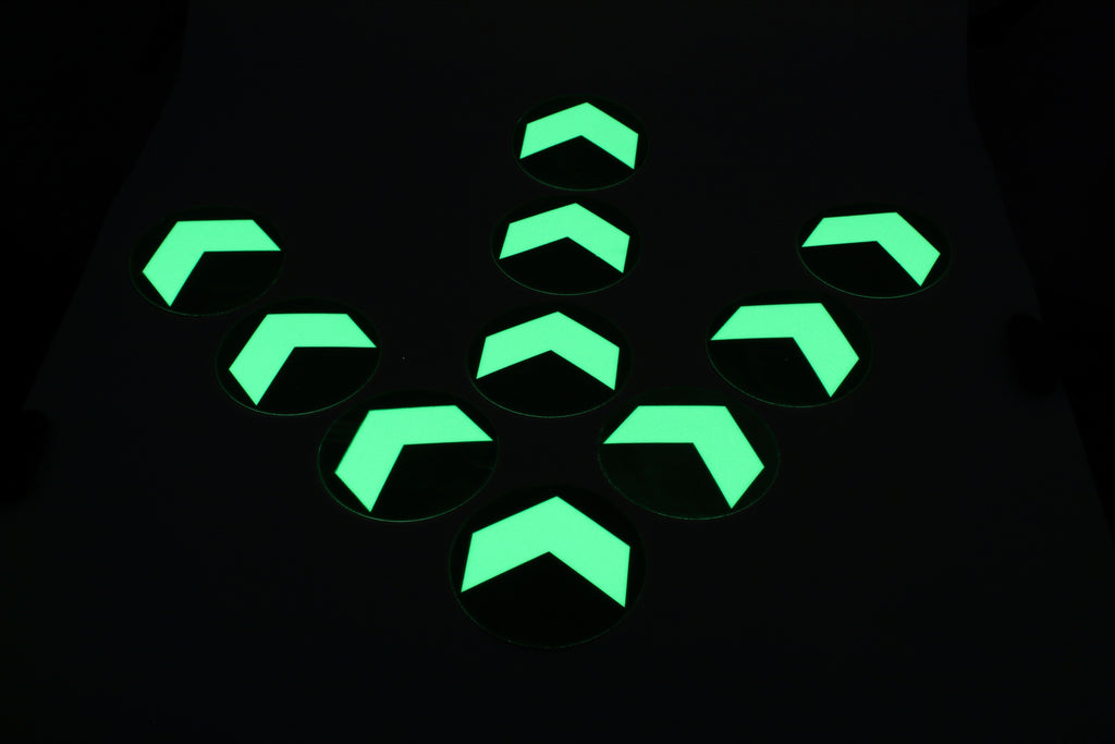 Heskins H8104 - Glow In The Dark Arrows (10-pack)