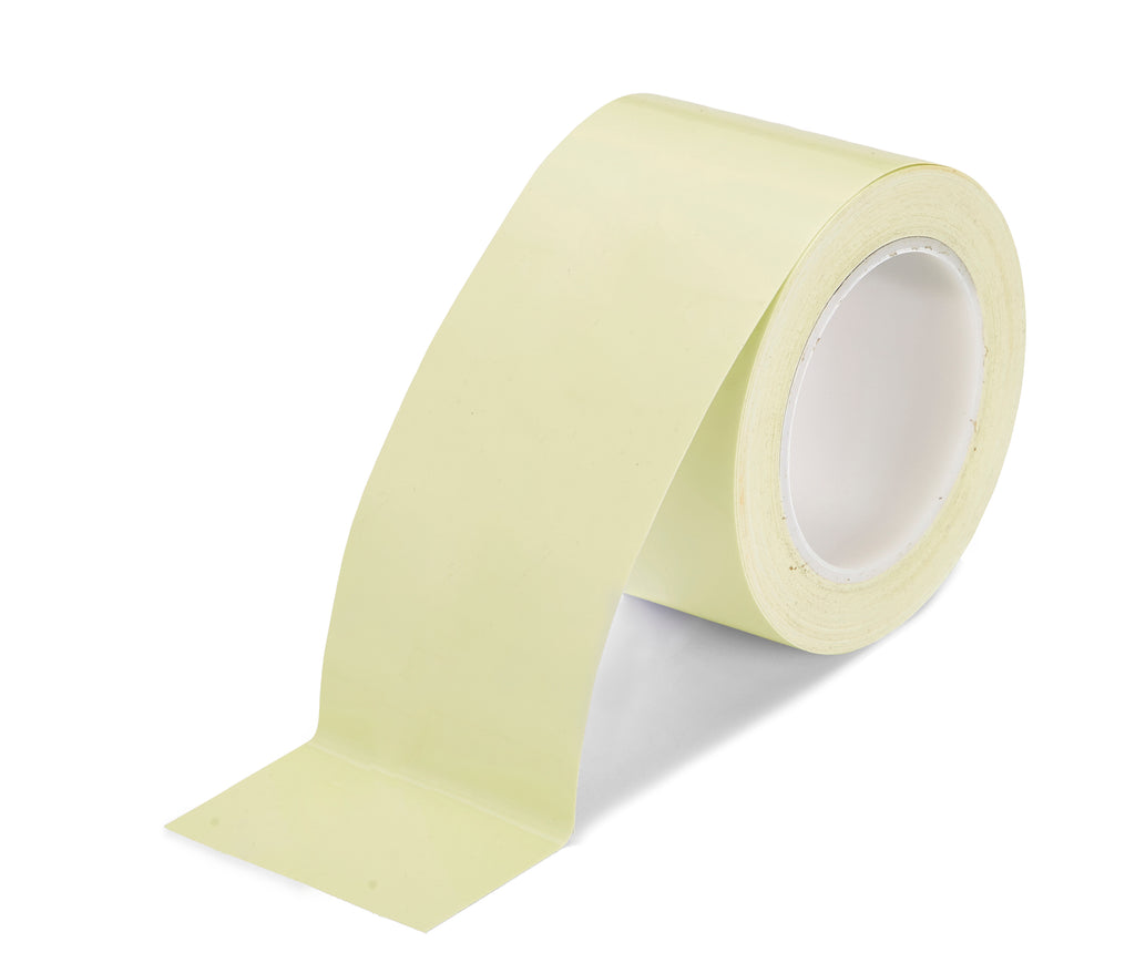 Heskins H8152 - High Quality Egress Glow In The Dark Marking Tape - Premium - 15m Roll