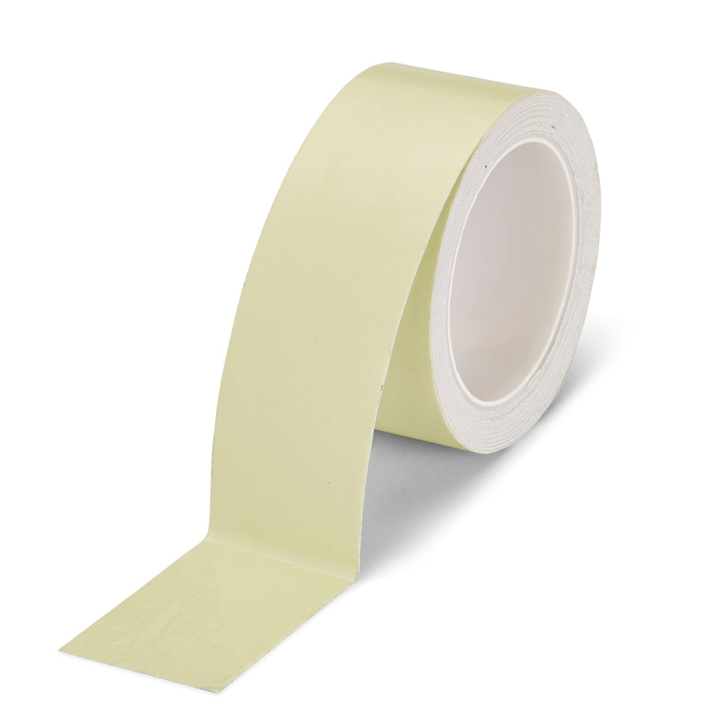 Heskins H8154 - High Quality Egress Glow In The Dark Marking Tape - Super - 15m Roll
