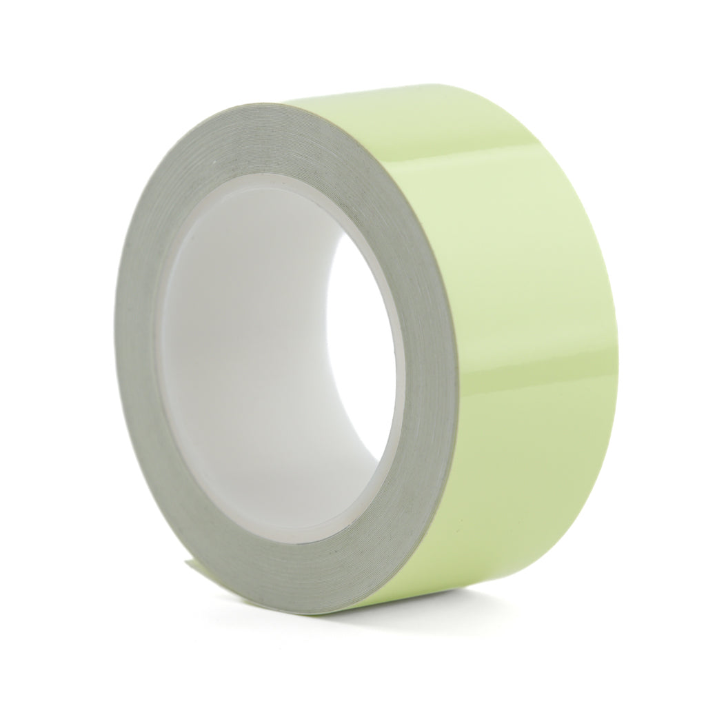 Heskins H8154 - High Quality Egress Glow In The Dark Marking Tape - Super - 15m Roll