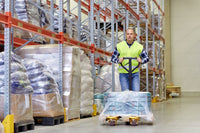 Warehouse Professional Wearing A Hi-vis Jacket