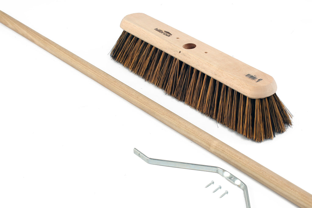 Hillbrush 457mm Trade Soft Platform Broom Synthetic Coco Fill