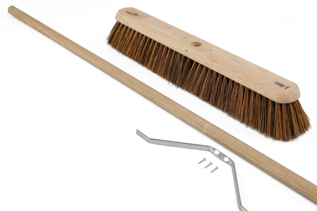 Hillbrush 610mm Trade Soft Platform Broom Synthetic Coco Fill