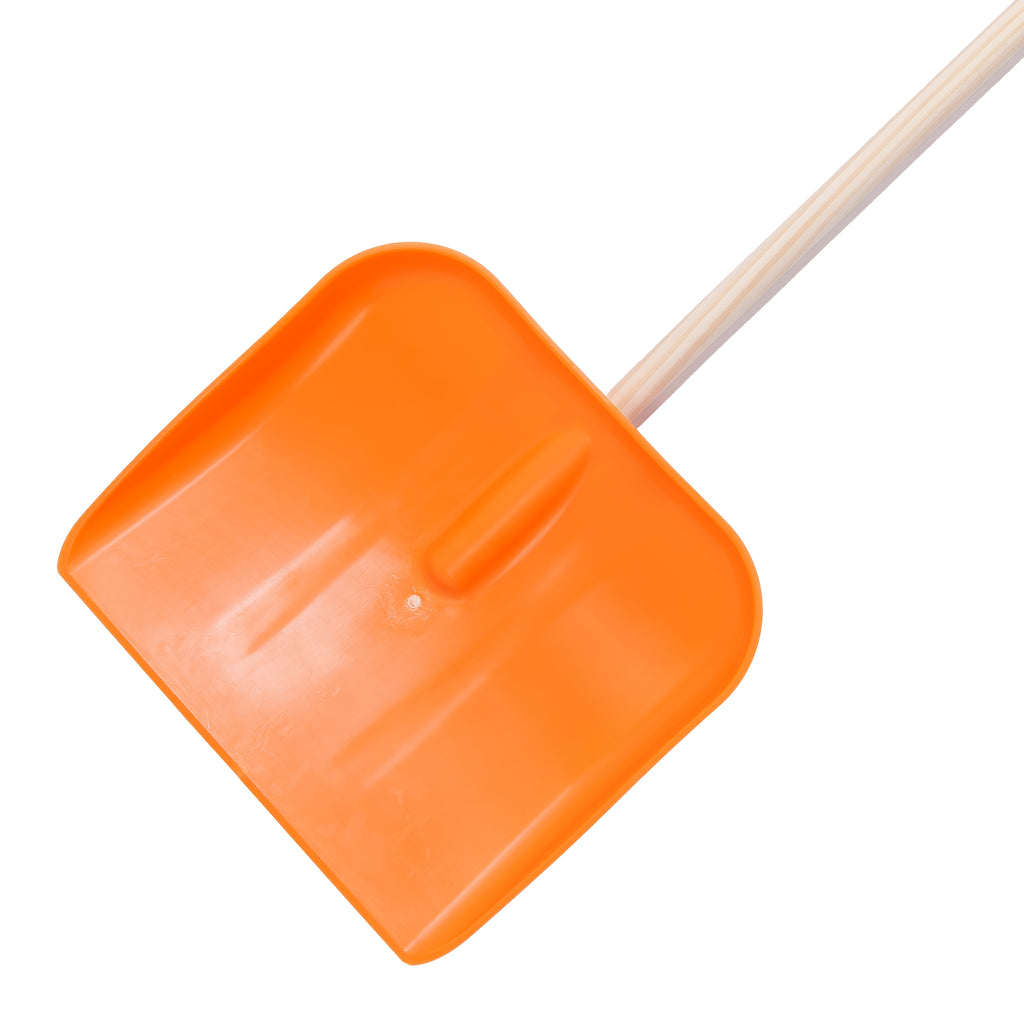 Hillbrush Heavy Duty Snow Shovel - 400mm - Orange