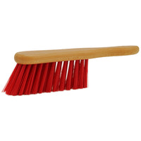 Hillbrush 281mm Finest Stiff Banister Hand Brush Red PVC Fill