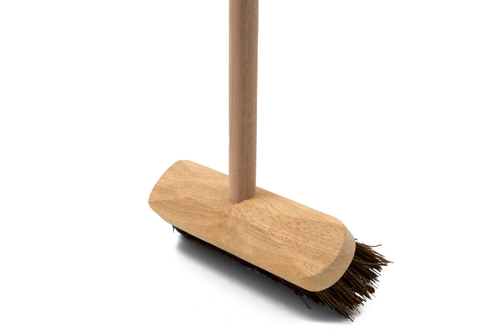 Hillbrush 225mm Stiff Deck Scrub Broom Bassine Fill