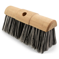 Hillbrush 330mm Contract Stiff Yard Broom PET Bristle