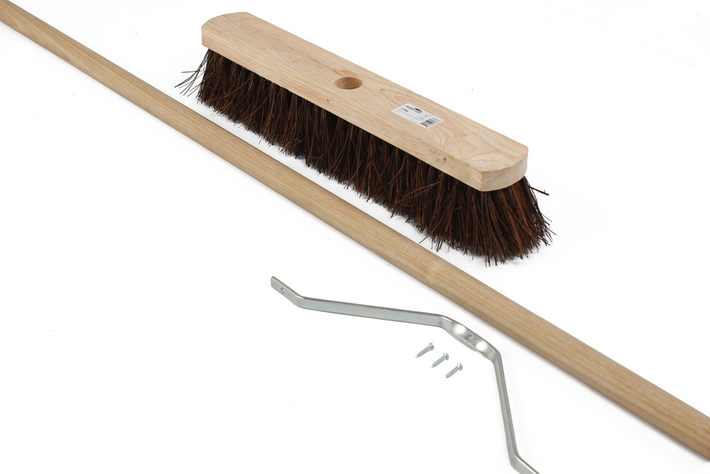 Hillbrush 457mm Contract Stiff Platform Broom Bassine