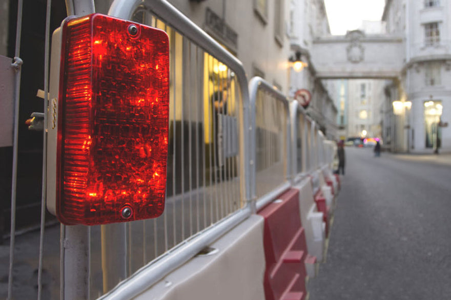 Hoarding Light Installed Rechargeable