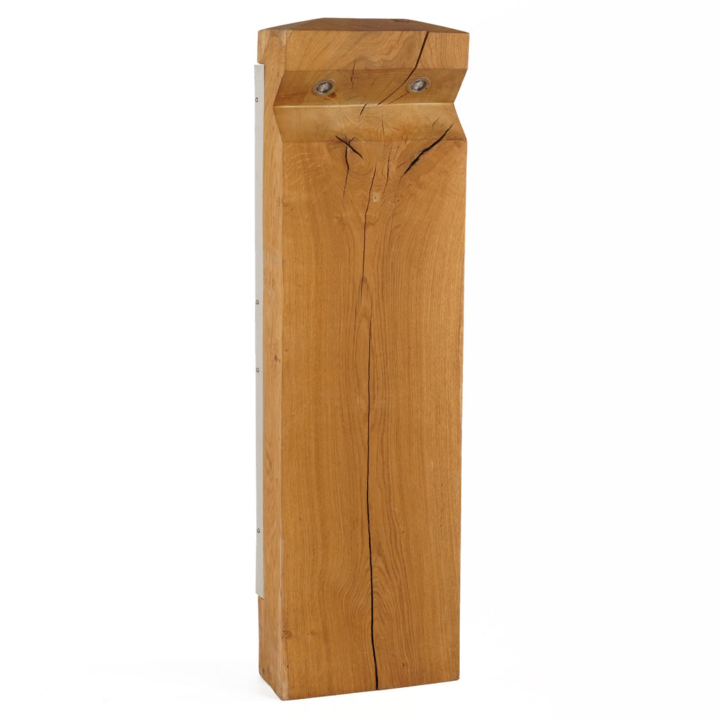 Iconium Stratton Double Wooden Bollard Light