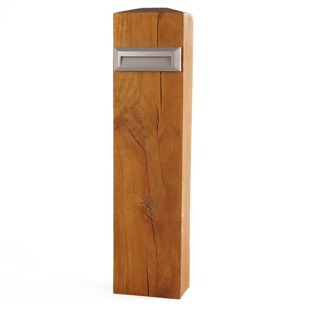 Iconium Stratton Double Indirect Wooden Bollard Light