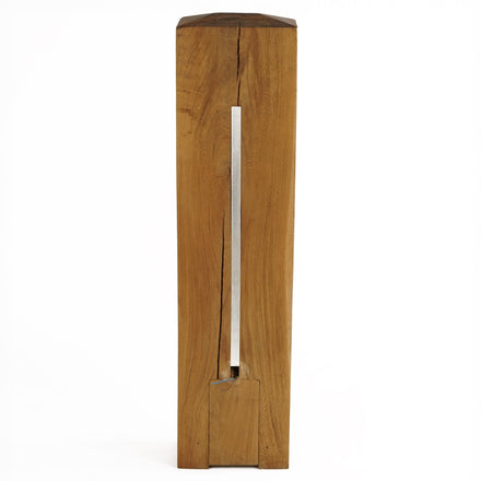 Iconium Stratton Double Indirect Wooden Bollard Light