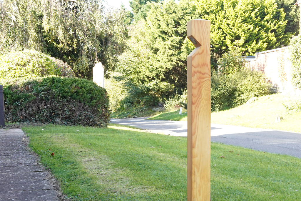 Iconium Stratton Eco Wooden Bollard Light