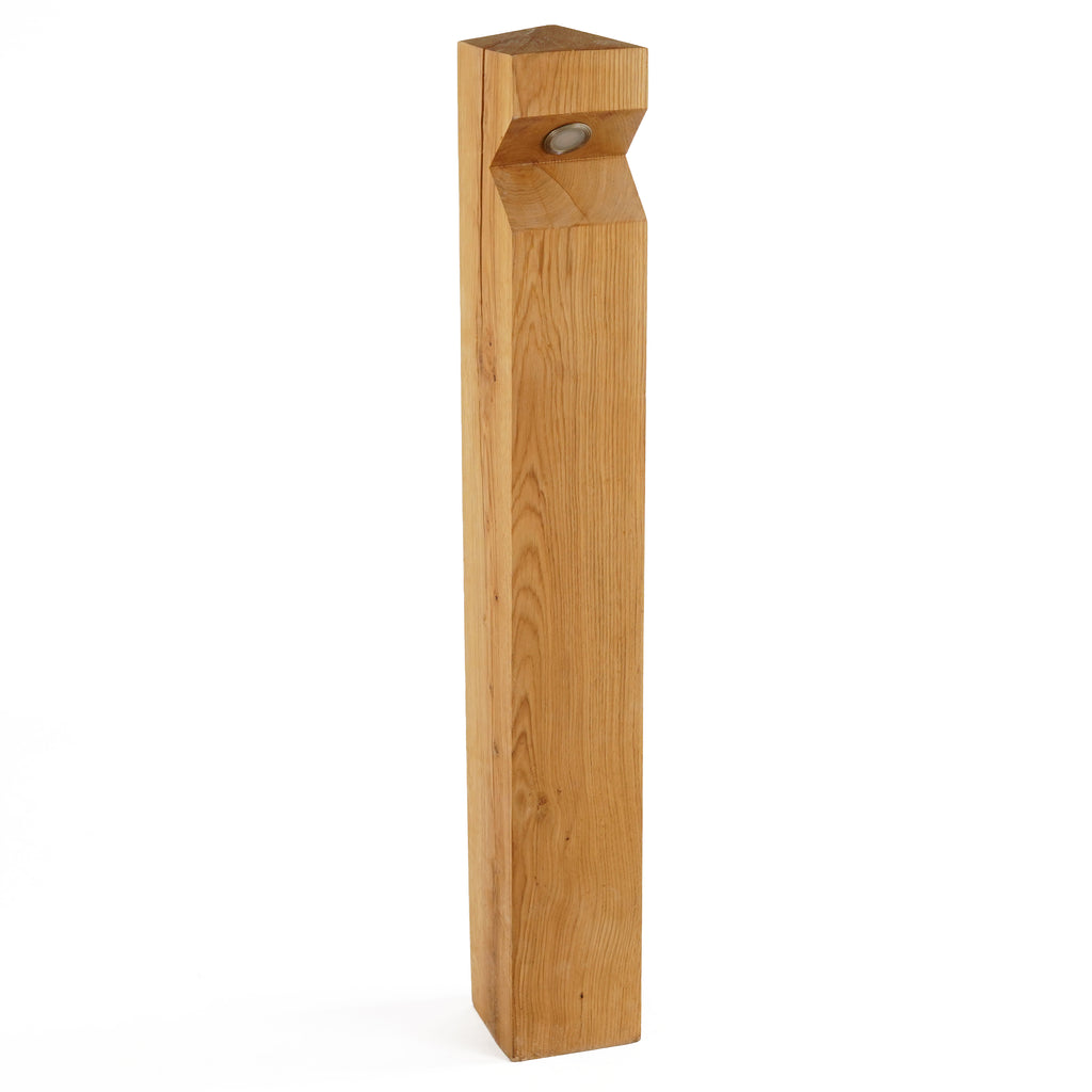 Iconium Stratton Single Wooden Bollard Light