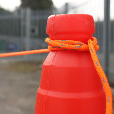 Cone Rope with Break Points in High Vis Orange 18m