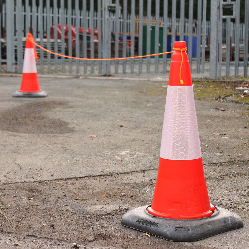 Cone Rope with Break Points in High Vis Orange 18m