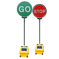 Instaboom Go Remote Controlled RA2 Stop/Go Lollipop Sign - 600mm