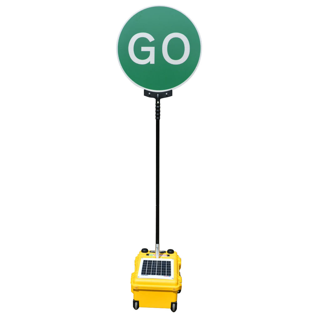 Instaboom Go Remote Controlled RA2 Stop/Go Lollipop Sign - 600mm