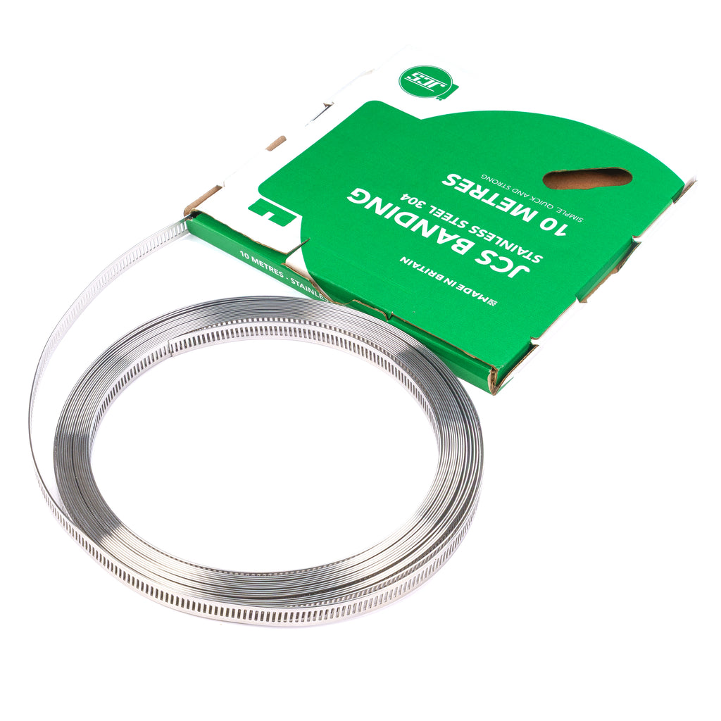 JCS Hi-Torque Banding 304 Stainless Steel (Multiple Sizes)