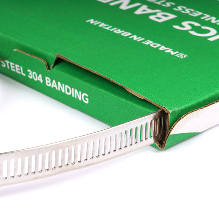 JCS Hi-Torque Banding 304 Stainless Steel (Multiple Sizes)