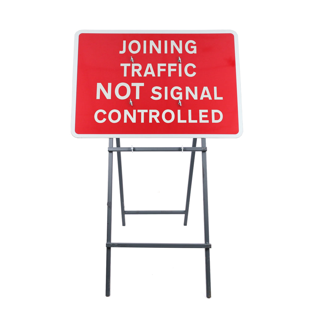 Joining Traffic Not Signal Controlled' Sign Diagram 7022 | Quick Fit (face only) | 1050x750mm