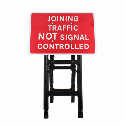 Joining Traffic Not Signal Controlled' Sign Diagram 7022 | Quick Fit (face only) | 1050x750mm