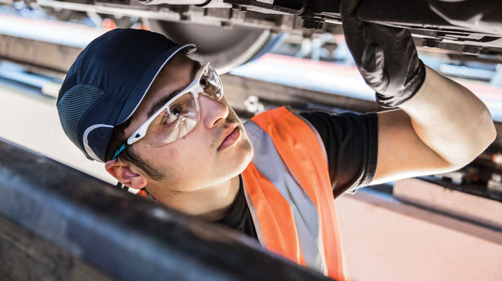 JSP Stealth 9000 Premium Polarised Safety Spectacle | Hardia | K Rated | Smoke Lens | ASA770-16X-600