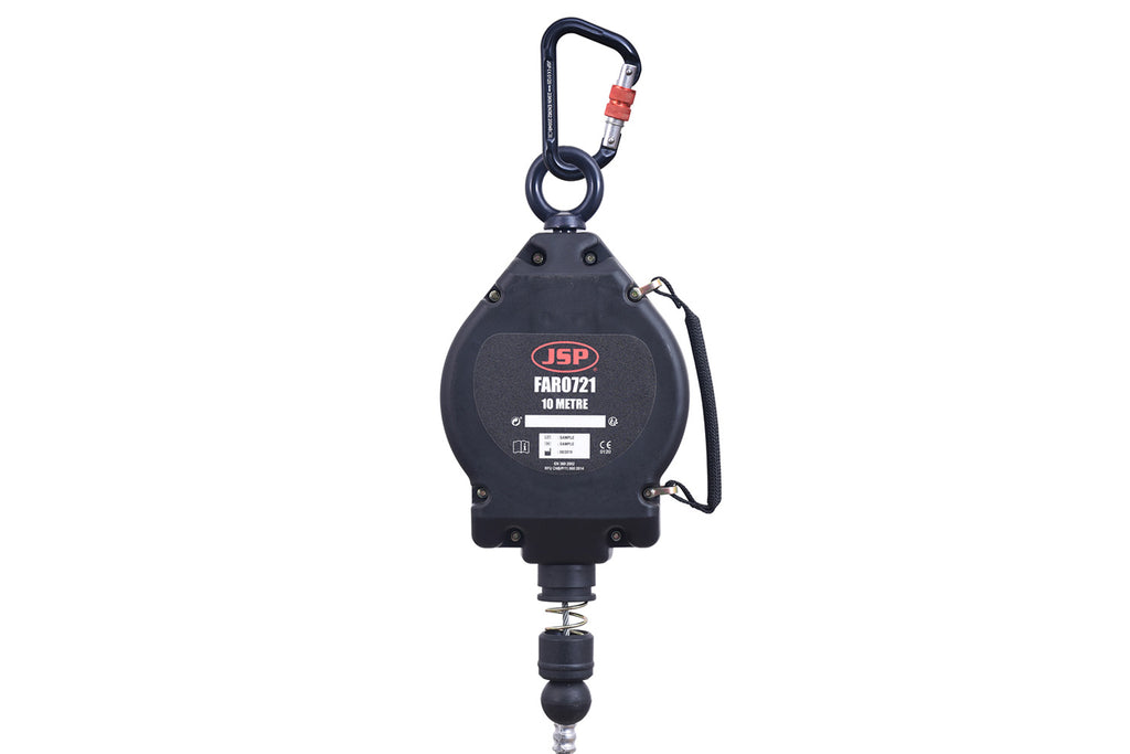 JSP 10m Wire Retractable Fall Limiter With Horizontal Use