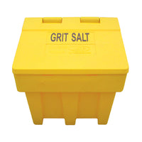 200L Grit Bin In Yellow - Medium Size With Forklift Slots