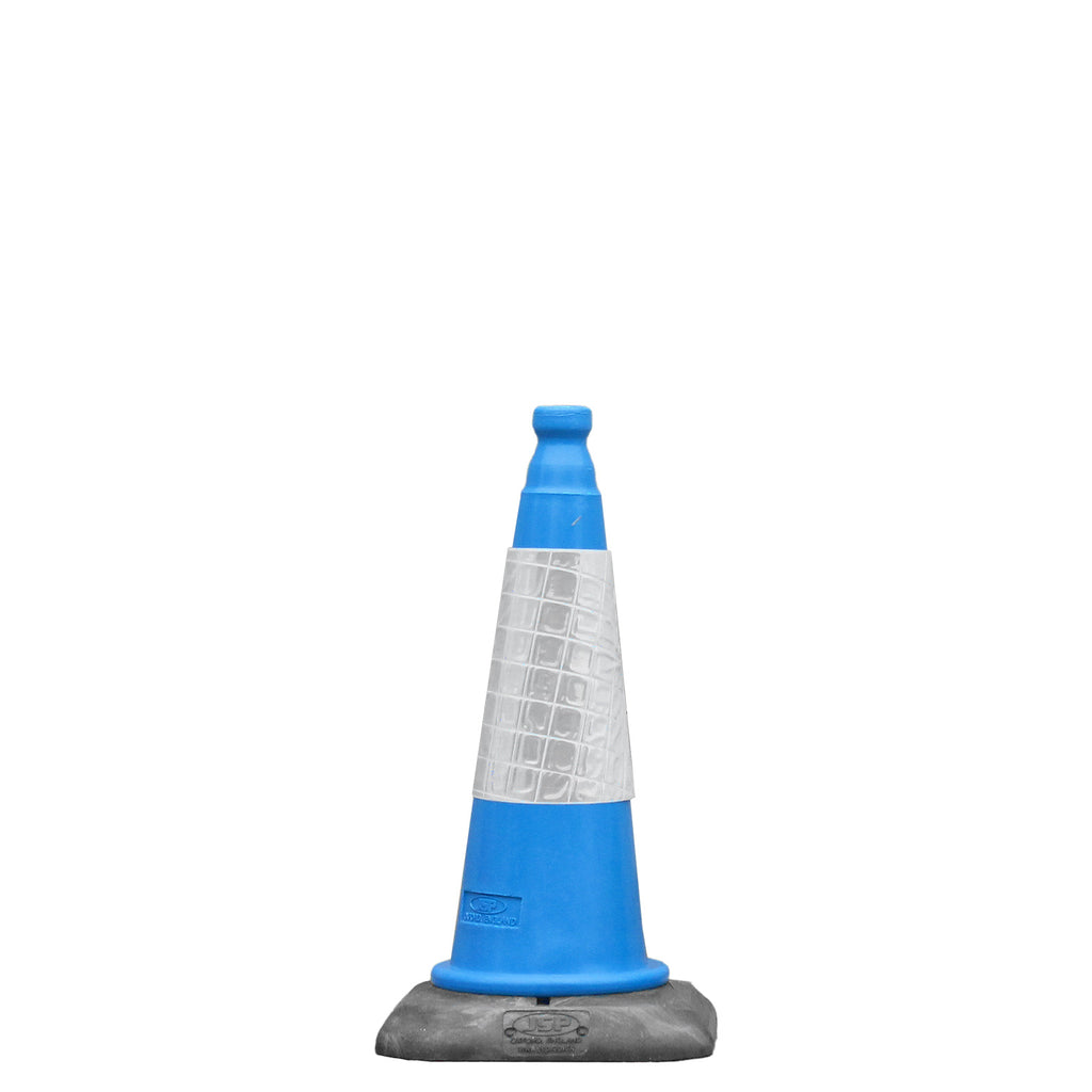 Blue Traffic Cones 500mm, 750mm, 1000mm Road Cones JSP Dominator