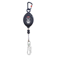 JSP 5m Wire Self Retractable Lifeline Steel Swivel Snap Hook