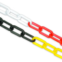 JSP 6mm Plastic Barrier Chain 25M - Multiple Colours 25M