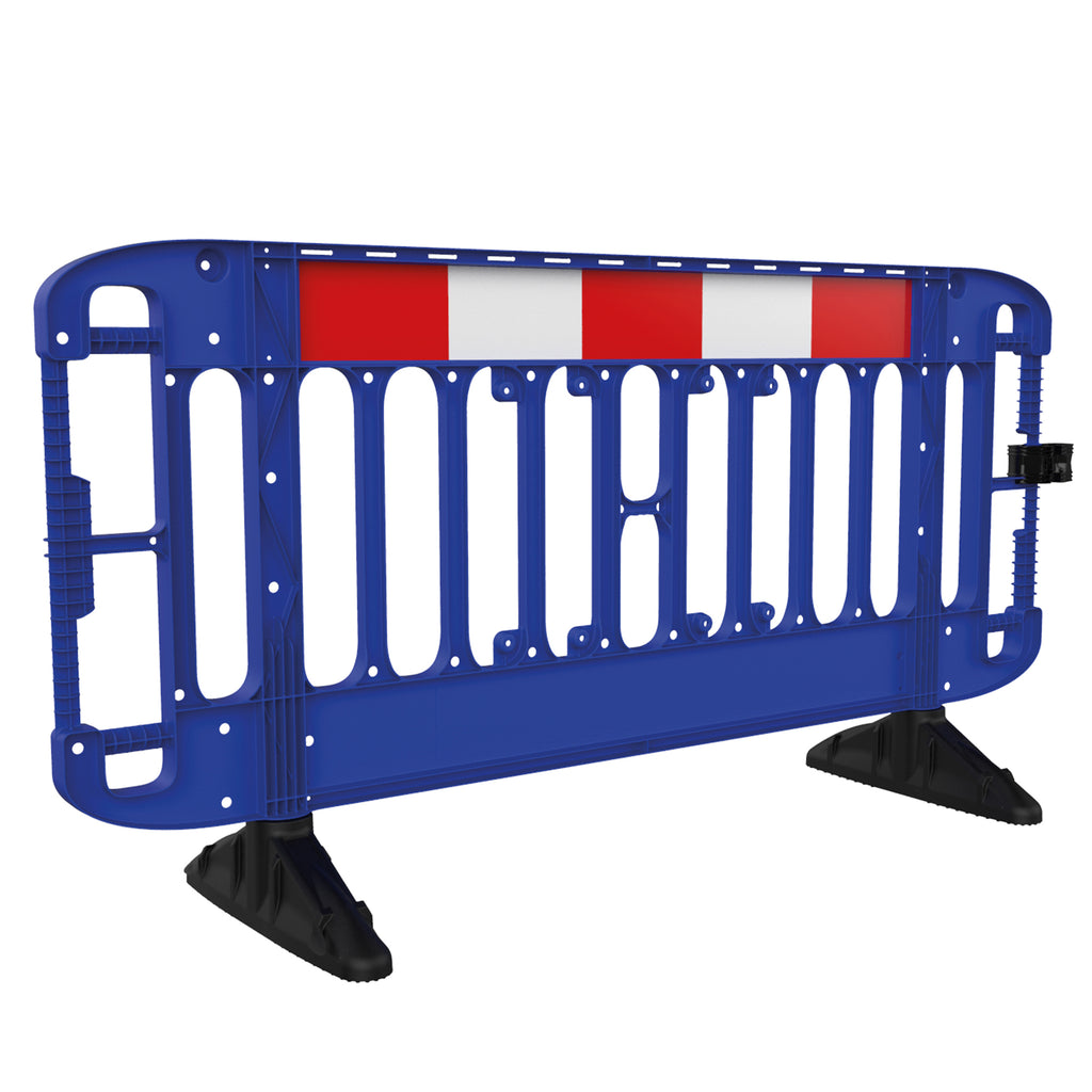 Titan Barrier - Reflective Pedestrian Barrier (Blue)