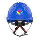 JSP EVOLite Skyworker Branded Safety Helmet Micro Peak Wheel Ratchet Vented | Blue