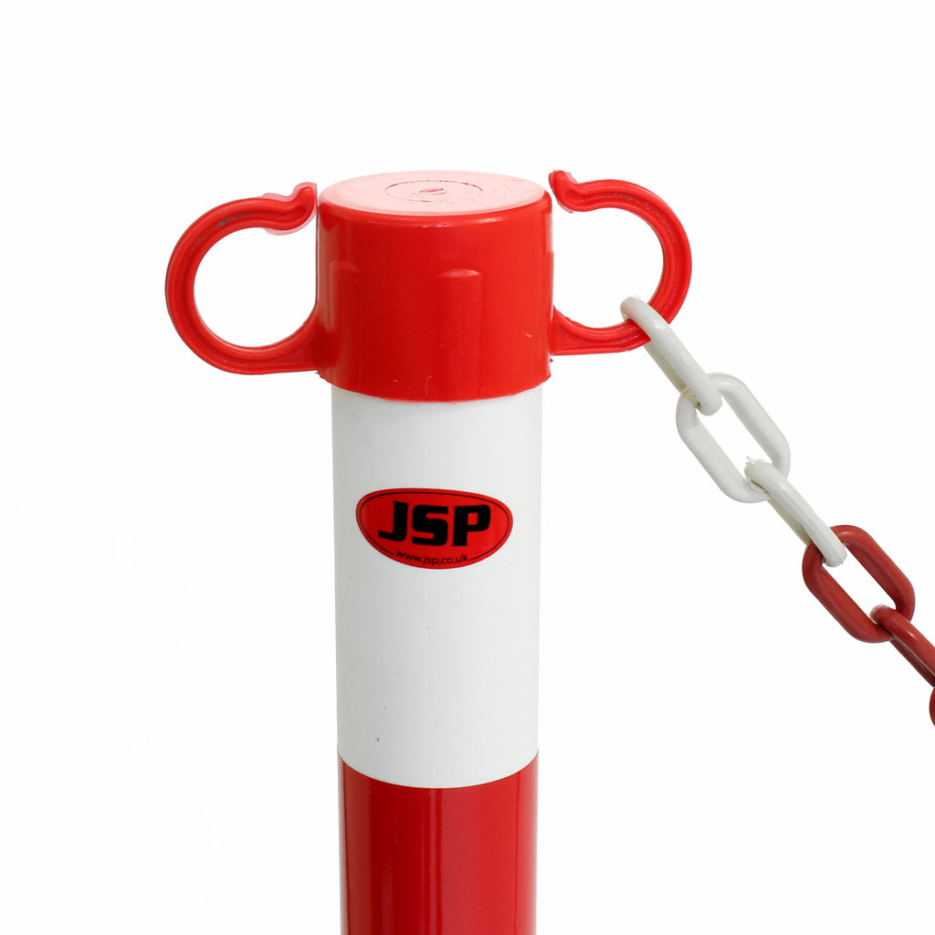 JSP Post & Chain Support Post - Optional Base - Multiple Colours