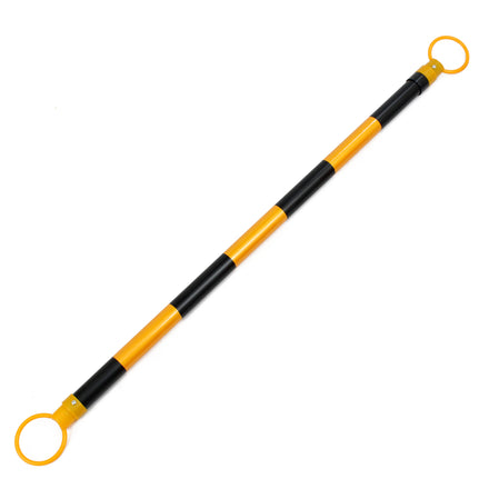 JSP Retractable Cone Bar Barrier (Multiple Colours) Cone Poles (Yellow & Black)