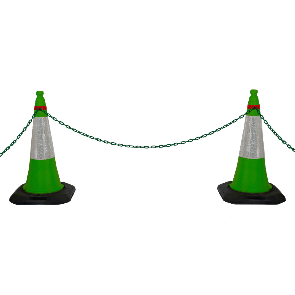 JSP 10 Cone & Chain 25M Kit - Multiple Colours 25M (Green)