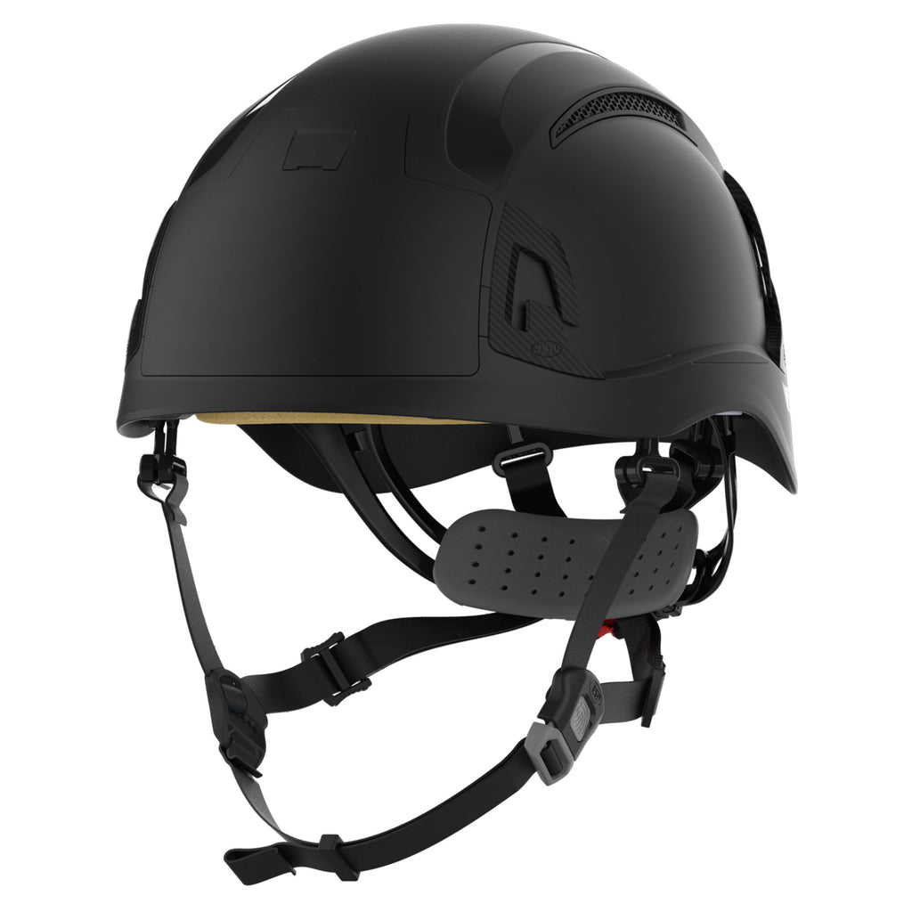 JSP EVO Alta Baseworker Wheel Ratchet Safety Helmet (Black / No Badge Holder)