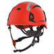 JSP EVO Alta Dualswitch Wheel Ratchet Safety Helmet Vented | Hi-Vis Orange
