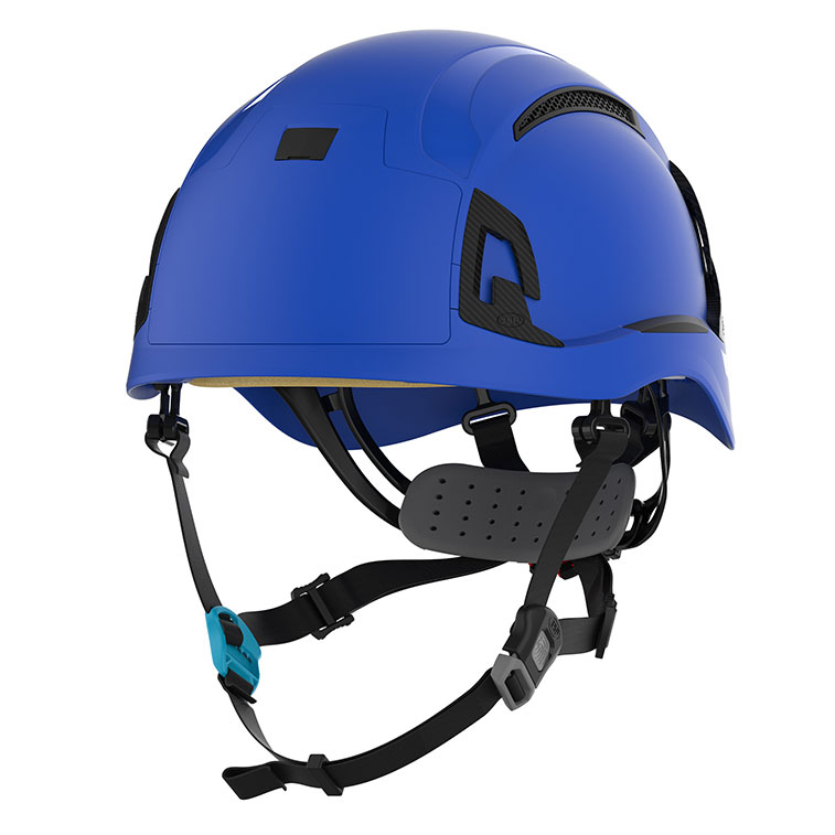 JSP EVO Alta Skyworker Wheel Ratchet Safety Helmet Vented (Blue)