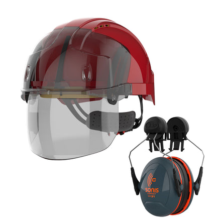 Jsp Evo Vistashield Sonis Compact Red Main
