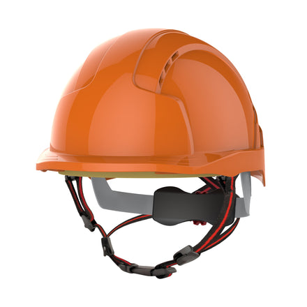 JSP EVOLite Skyworker Micro Peak Wheel Ratchet Safety Helmet Vented