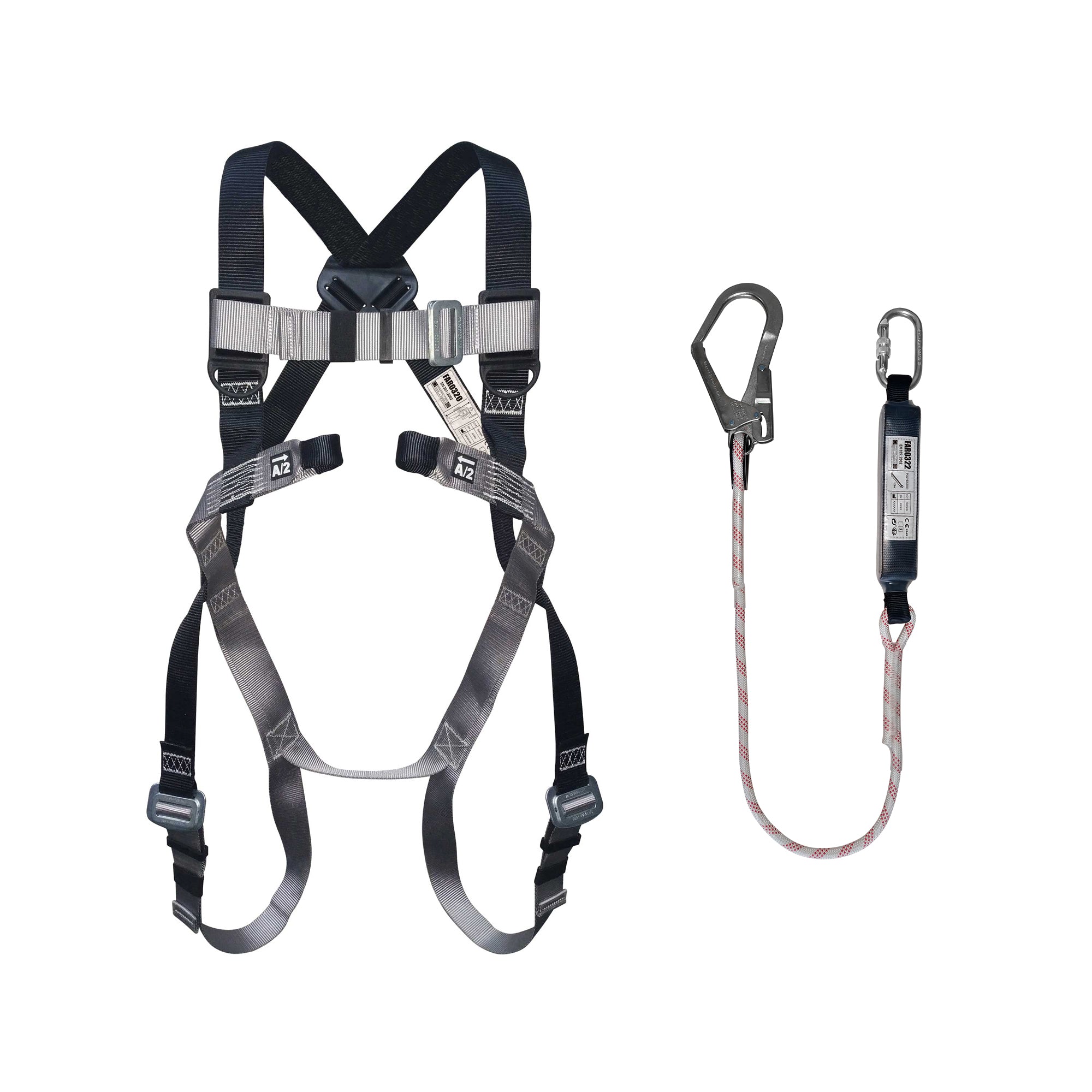 JSP Martcare Single Fall Arrest Kit - 2 Point Harness | FAR1131 | Start ...