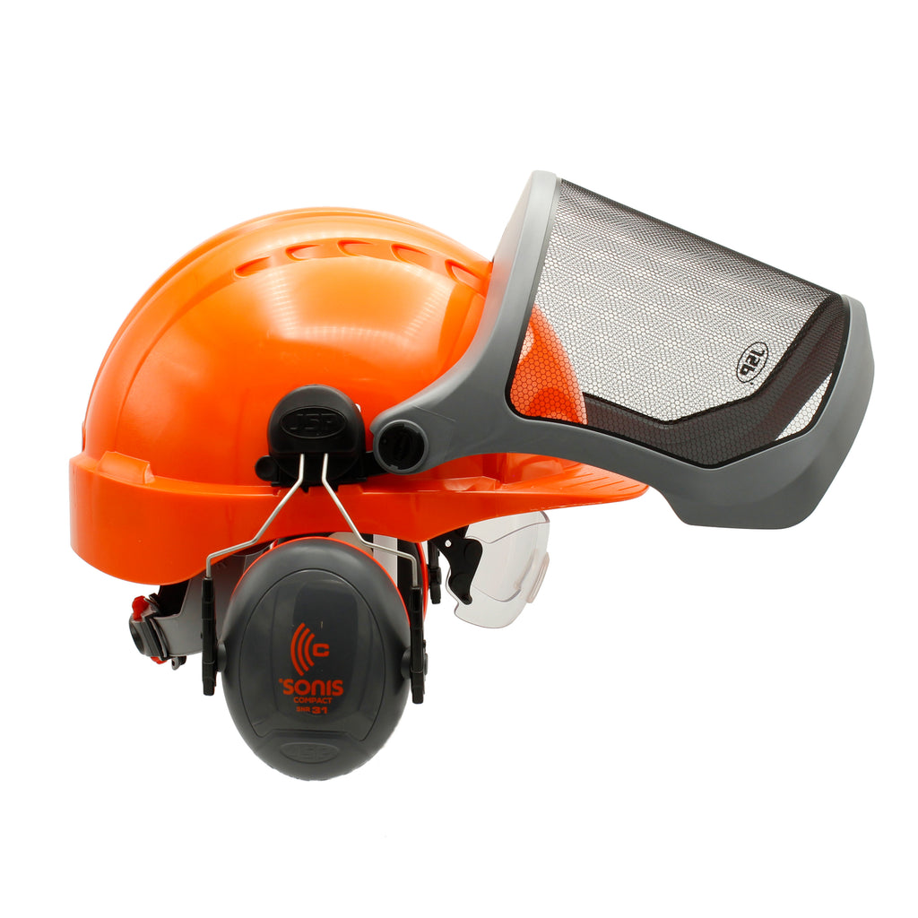 JSP EVO3 Enhanced Forestry Helmet Kit Chainsaw & Brush Cutting